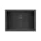 Ruvati 16 x 13 inch Gunmetal Black Undermount Bathroom Sink Stainless Steel RVH6106BL - alternate 8
